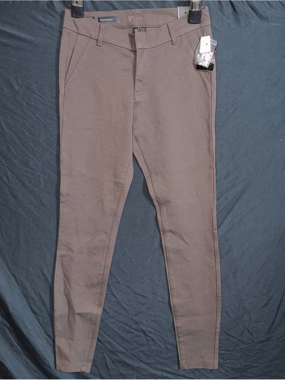 NWT Women’s 2 Kut From The Kloth Trouser Skinny Mocha Brown Pants (29” Inseam)